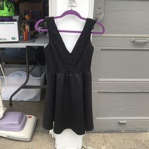 Black formal dress